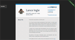 Desktop Screenshot of lanceingle.com