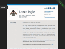 Tablet Screenshot of lanceingle.com